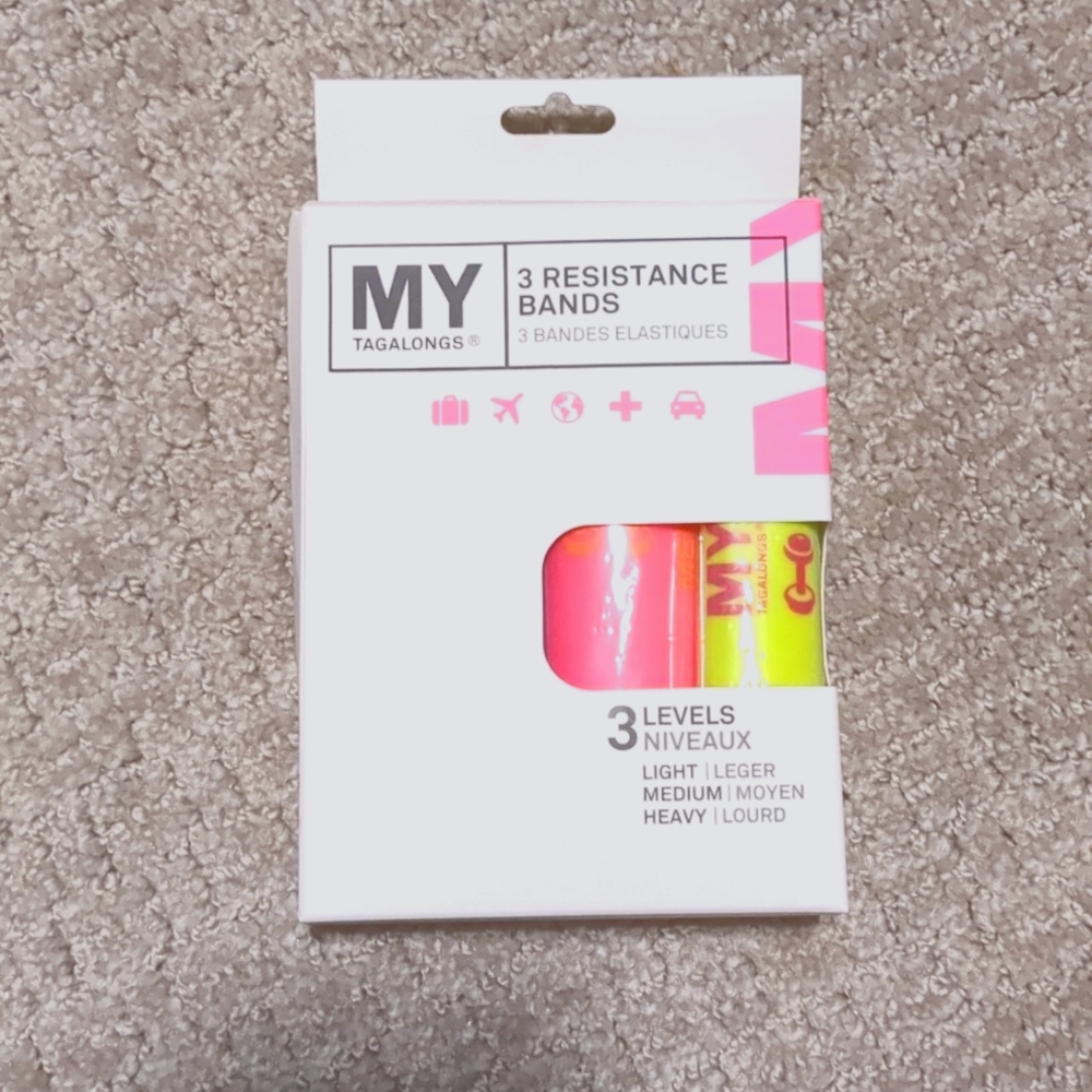 My Tagalongs Resistance Bands - 3 Resistance Bands